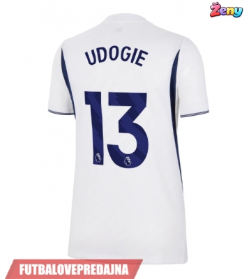 Lacne Ženy Futbalové dres Tottenham Hotspur Destiny Udogie #13 2026-27 Krátky Rukáv - Domáci